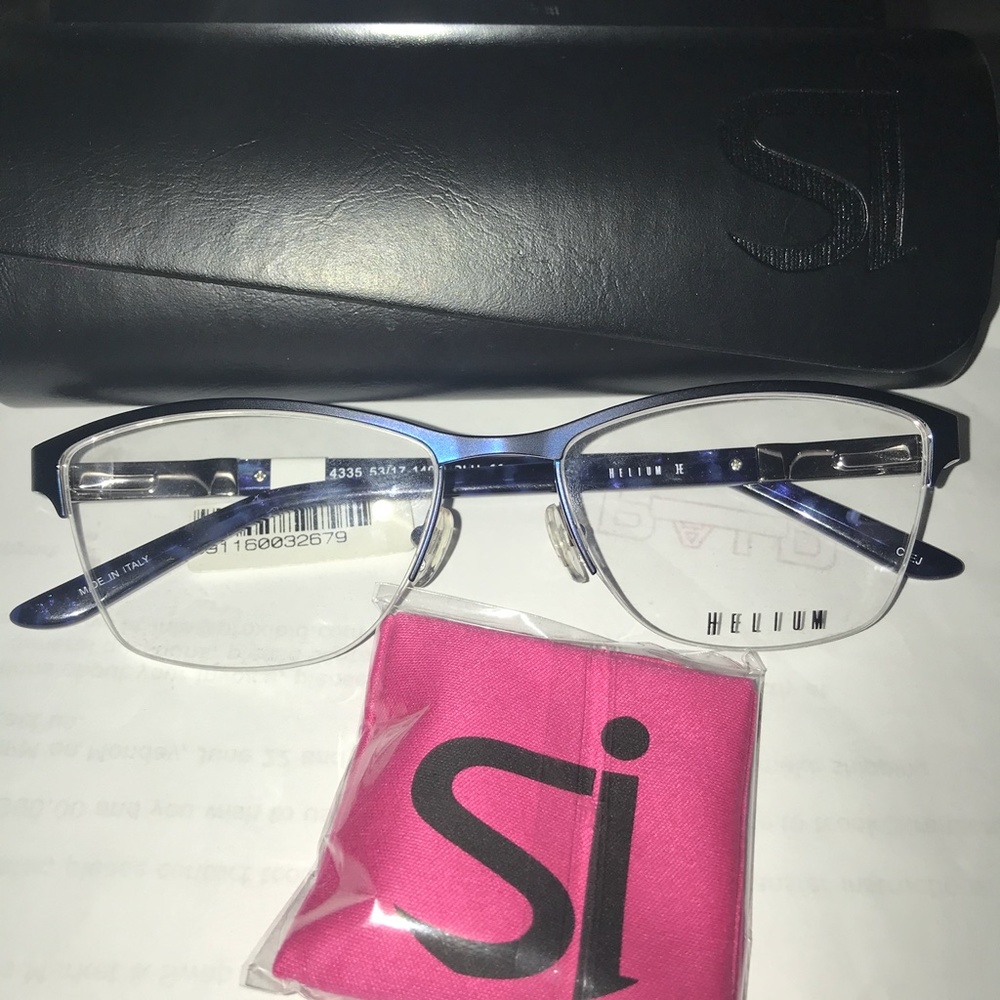 Helium HE 4335 Eyeglasses New with Case